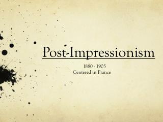 Post-Impressionism