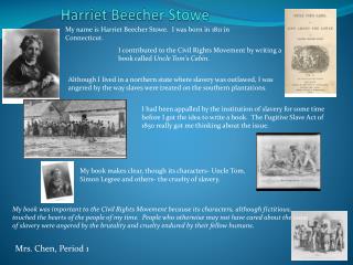 Harriet Beecher Stowe