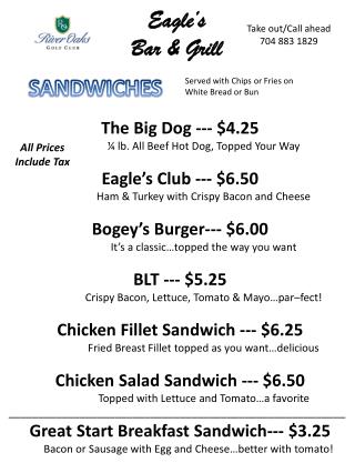 Eagle’s Bar &amp; Grill