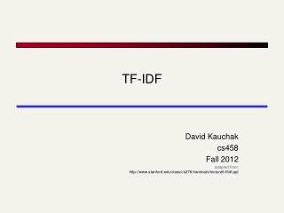 TF-IDF