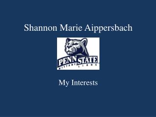 Shannon Marie Aippersbach