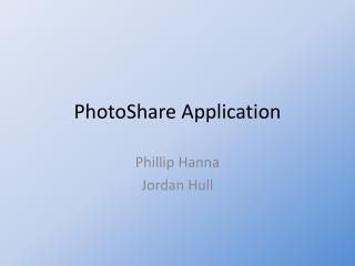 PhotoShare Application