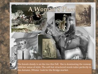 A Woman’s Place