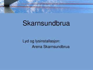 Skarnsundbrua