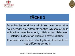 Tâche 1