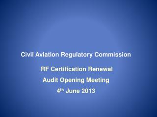 Civil Aviation Regulatory Commission