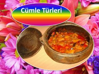 CÜMLE TÜRLERİ