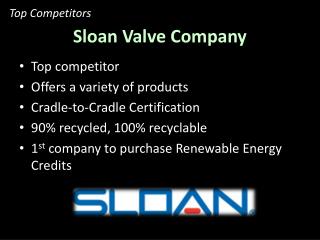 Sloan Valve Company