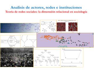 Analisis de actores, redes e instituciones