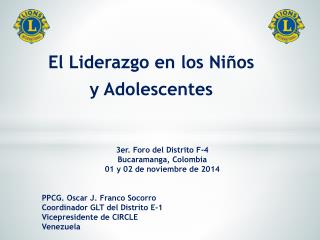 El Liderazgo en los Niños y Adolescentes