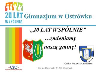 Gimnazjum w Ostrówku