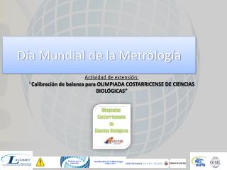 Día Mundial de la Metrología