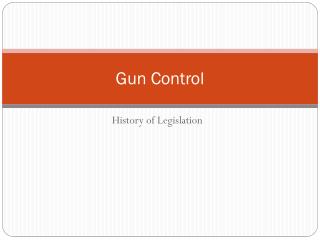 Gun Control