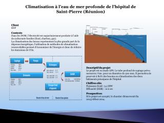 Climatisation à l’eau de mer profonde de l’hôpital de Saint-Pierre (Réunion)