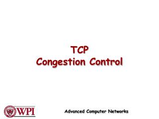 TCP Congestion Control