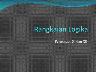 Rangkaian Logika