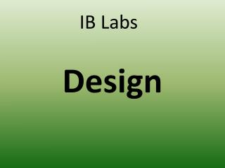 IB Labs