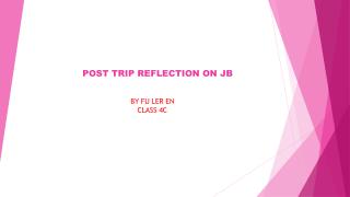 POST TRIP REFLECTION ON JB