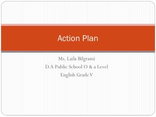 Action Plan