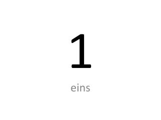 eins