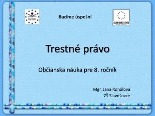 Trestné právo