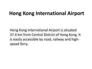 Hong Kong International Airport