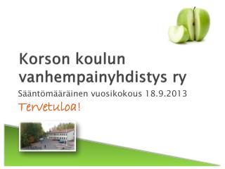 Korson koulun vanhempainyhdistys ry