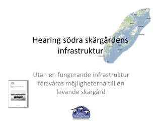 Hearing södra skärgårdens infrastruktur