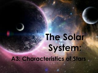 The Solar System: