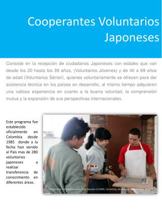 Cooperantes Voluntarios Japoneses