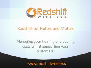 Redshift for Hotels and Motels