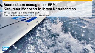 Stammdaten managen im ERP Konkreter Mehrwert in Ihrem Unternehmen