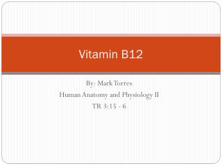 Vitamin B12