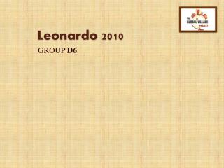 Leonardo 2010