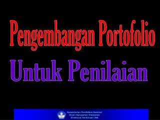 Pengembangan Portofolio