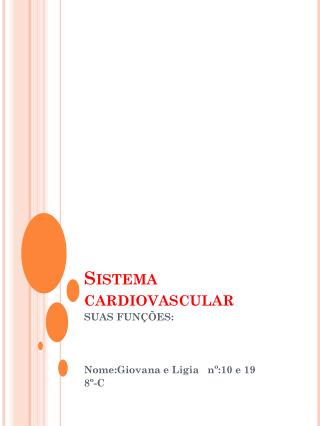 Sistema cardiovascular