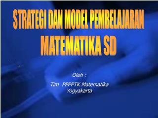 MATEMATIKA S D