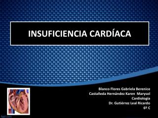 INSUFICIENCIA CARDÍACA