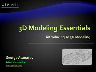 3D Modeling Essentials