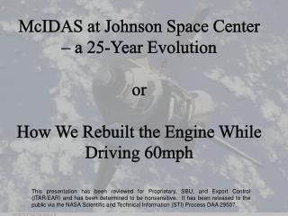 McIDAS History at JSC