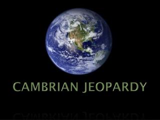 CAMBRIAN JEOPARDY