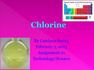 Chlorine