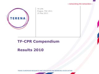 TF-CPR Compendium Results 2010