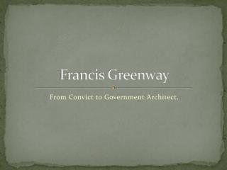 Francis Greenway