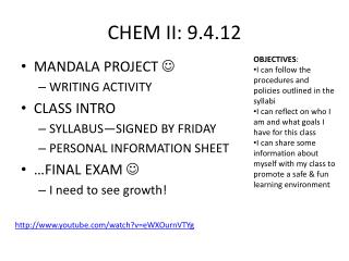 CHEM II: 9.4.12