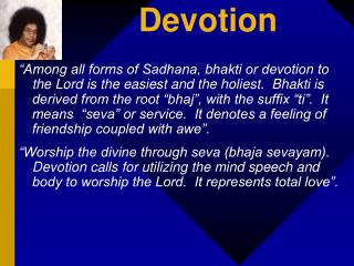 Devotion