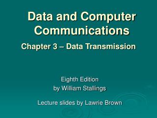 Data and Computer Communications