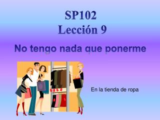 SP102 Lección 9