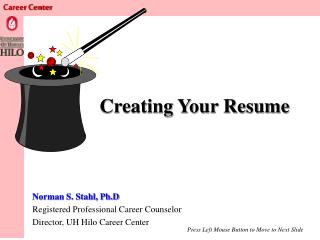 Creating Your Resume