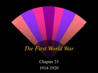 The First World War